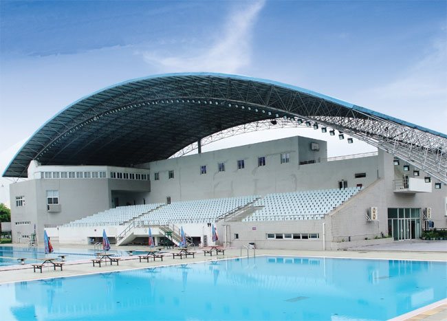 浏阳游泳馆网架